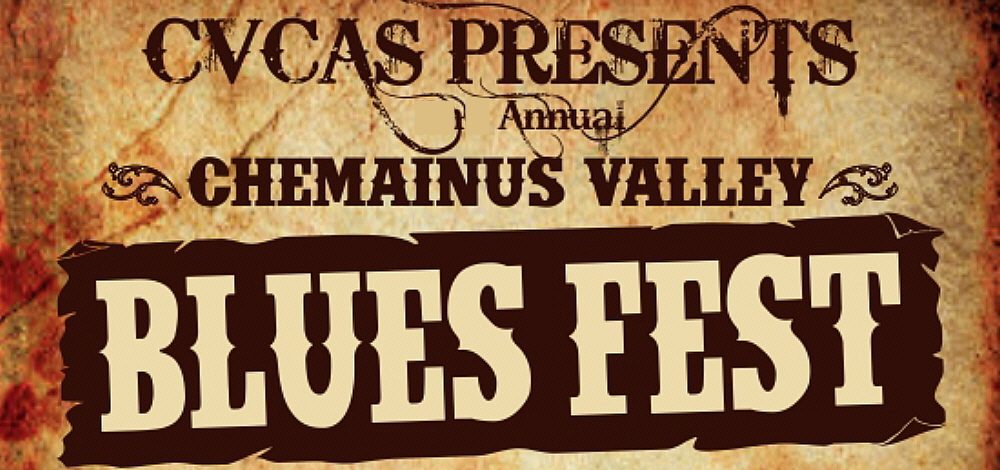 Chemainus Blues Festival - July 2 and 3, 2022. Waterwheel Park, Chemainus, BC